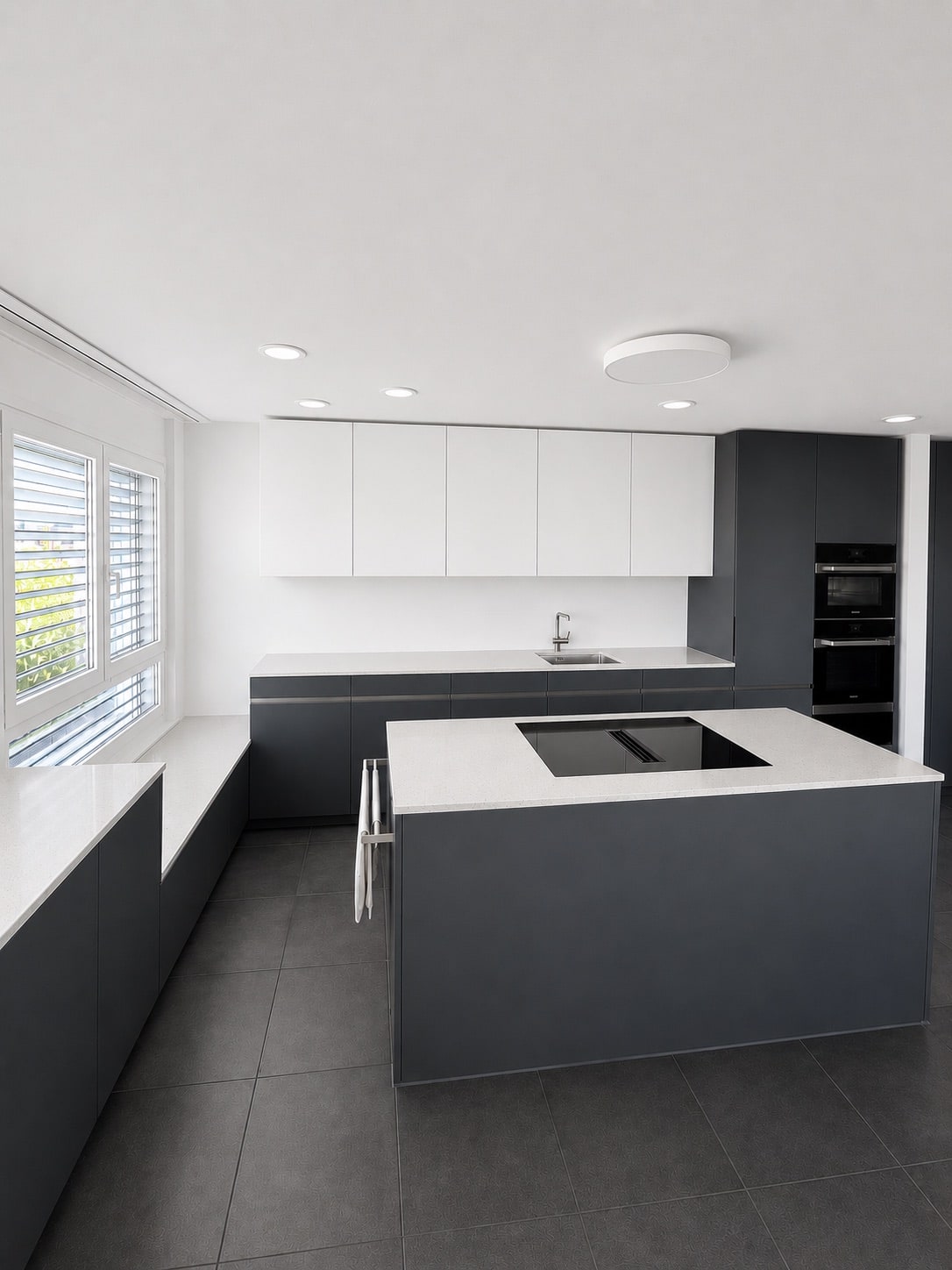 Eigentum Zürich — Silestone Blanco Stellar 20mm poliert